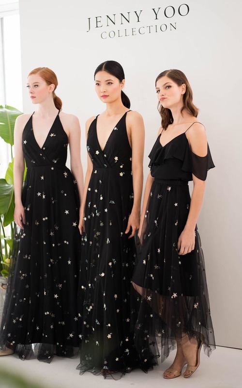 Black And Gold bridesmaid Dresses: 15 Ideas To Make A Statement