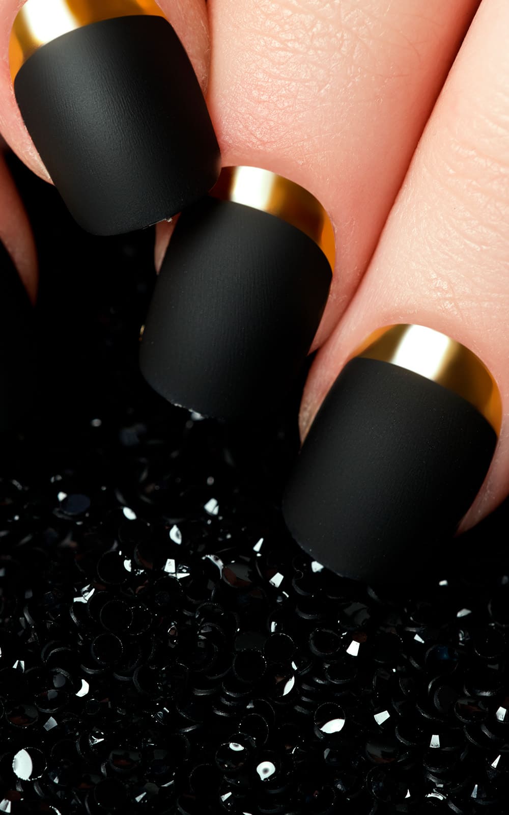 5 Black And Gold Wedding Nails Design Ideas For 2025