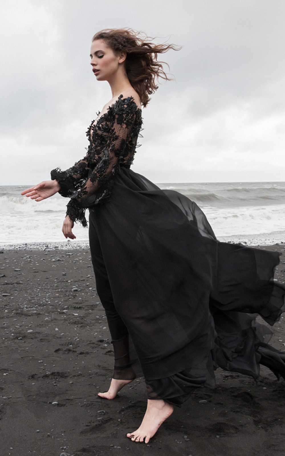 Black Wedding Dresses: 33 Unusual Styles + FAQs
