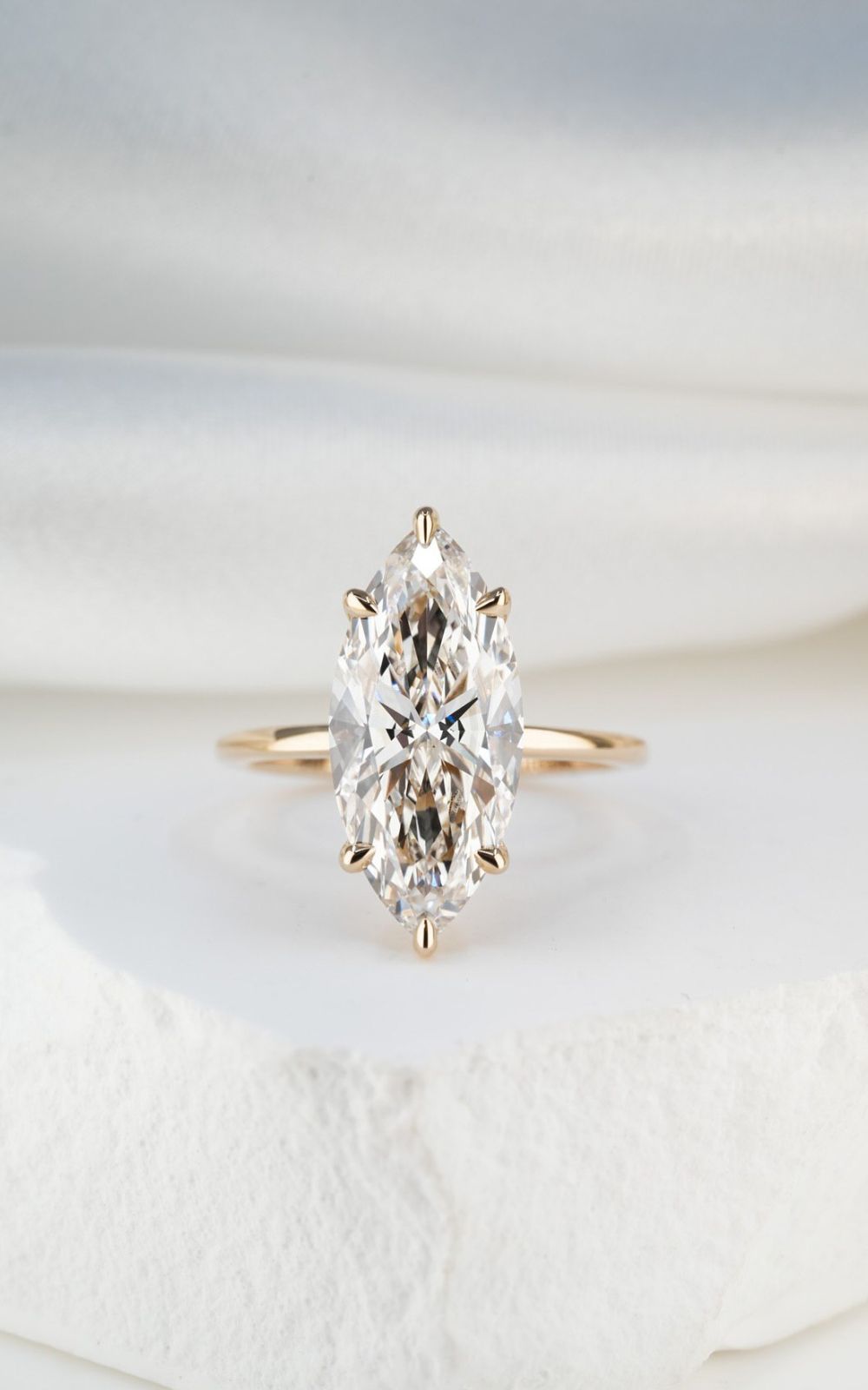 Stunning Marquise Engagement Ring Guide: Pros & Styles