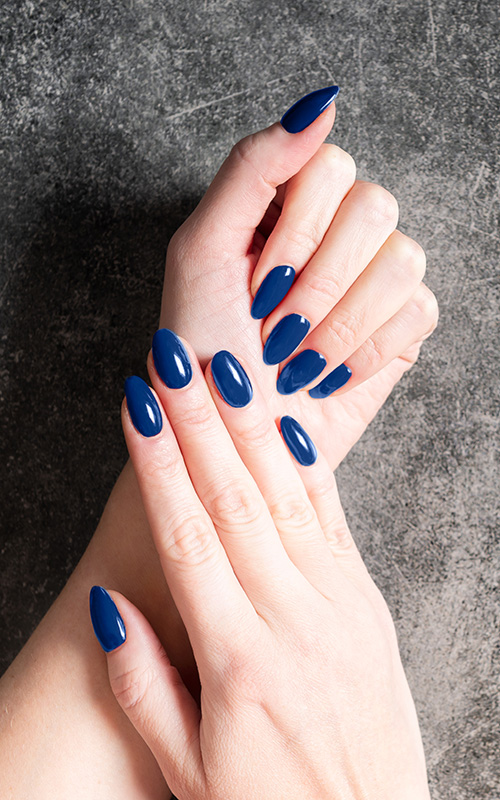 Navy Blue Wedding Nails Ideas For 2025