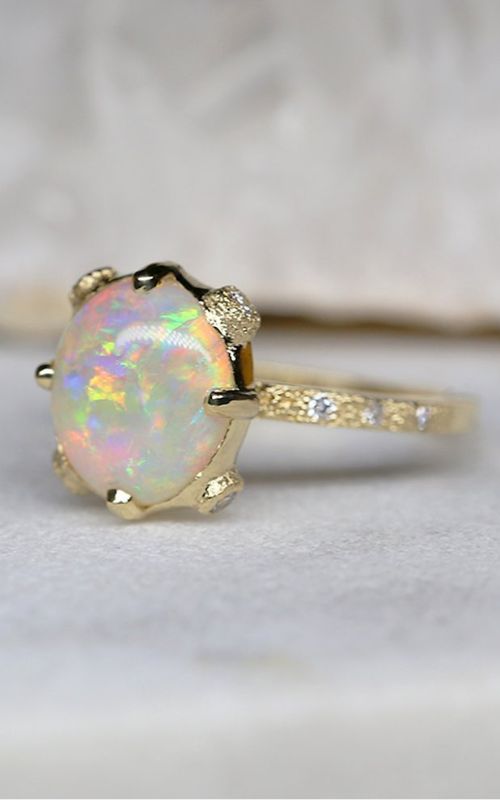 33 Opal Engagement Rings: Rings For The Elegant Bride
