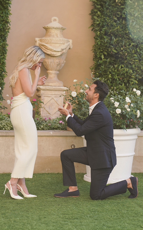 Romantic Proposal Story of Tanya Rad and Roby Yadegar