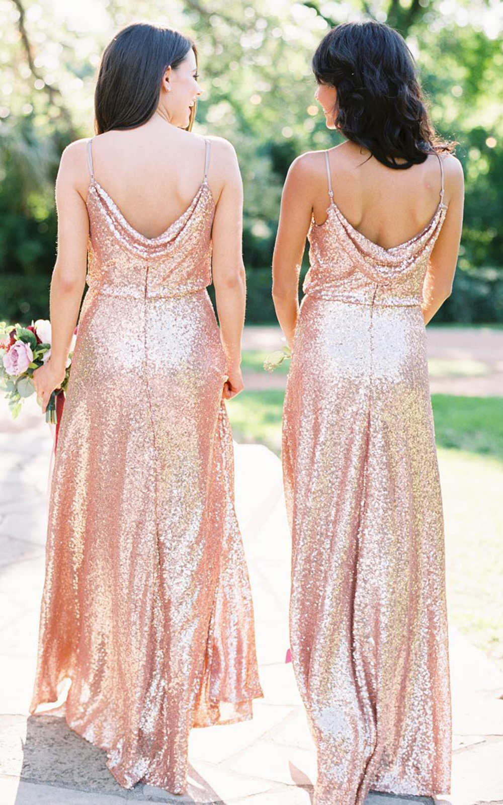 18 Sequined / Metallic Bridesmaid Dresses + FAQs